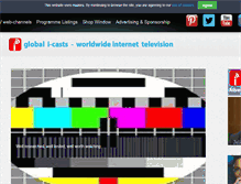 Tablet Screenshot of i-casts.com